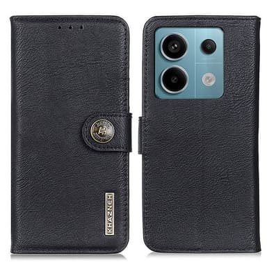 För Xiaomi Redmi Note 13 Pro 5G Fodral Skal KHAZNEH Svart