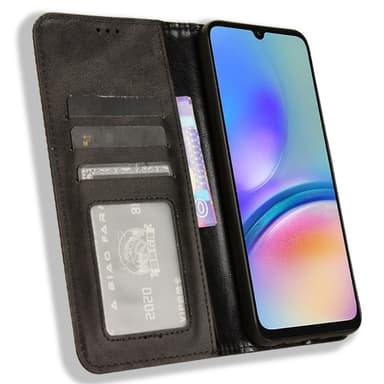 Samsung Galaxy A05s Plånboksfodral  - Svart