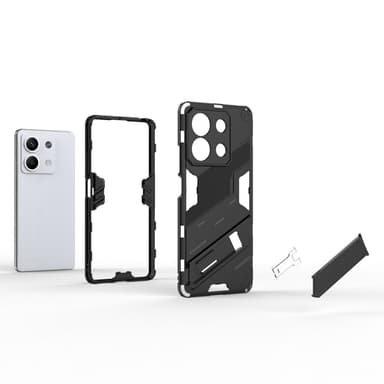 För Xiaomi Redmi Note 13 Cover Fodral Skal Baksida med ställ