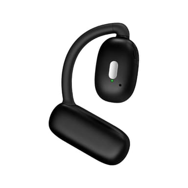 Single Ear Hook Hörlur Bluetooth 5.4 Stereo Headphone - Svart
