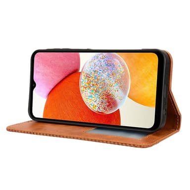 Samsung Galaxy A15 5G Plånboksfodral  - Brun
