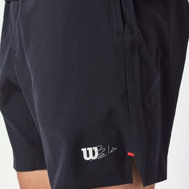 Wilson M Tournament Short 7""  Black Pdl, Padel- och tennisshorts herr