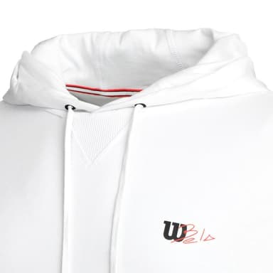 Wilson M Triblend Hoodie Br Wt Pdl, Padel- och tenniströja herr