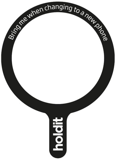 Holdit MagSafe ring (svart)