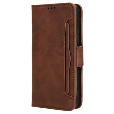 SKALO Xiaomi 14 5G 6-FACK Plånboksfodral - Brun