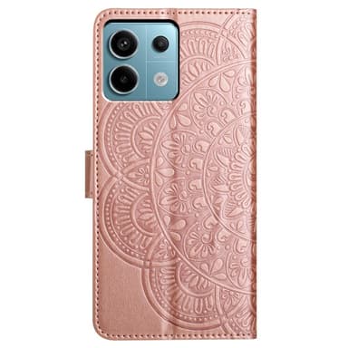 SKALO Xiaomi Redmi Note 13 Pro 5G Mandala Plånboksfodral - Roséguld