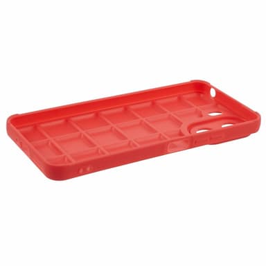 SKALO Xiaomi Redmi 13C 4G Puffer Bumper TPU-Skal - Röd