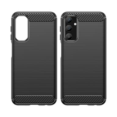 SKALO Samsung A25 5G Armor Carbon Stöttåligt TPU-skal - Svart