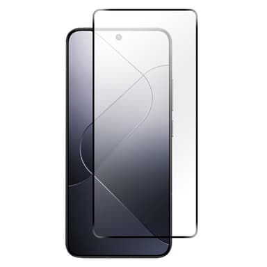 SKALO Xiaomi 14 5G Heltäckande Skärmskydd Härdat Glas - Svart
