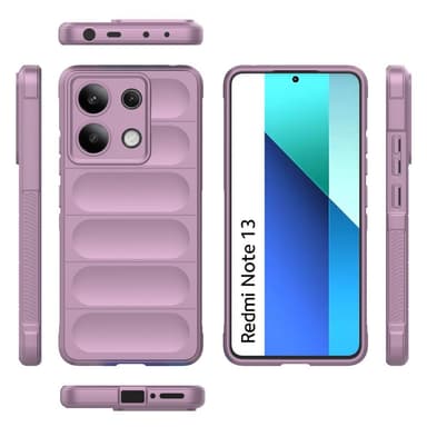 SKALO Xiaomi Redmi Note 13 4G Rugged Bumpers TPU-Skal - Lila