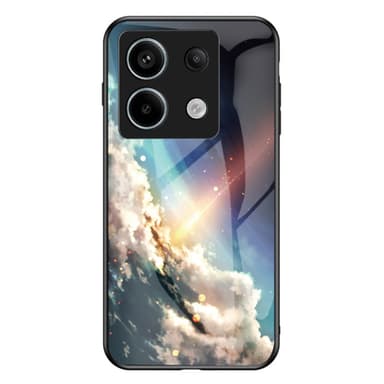 SKALO Xiaomi Redmi Note 13 Pro 5G Sky Härdat Glas TPU-skal - Motiv 2