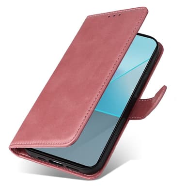 SKALO Xiaomi Redmi Note 13 Pro 5G PU-Läder Plånboksfodral - Rosa
