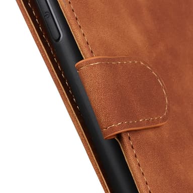 SKALO OnePlus 12 5G KHAZNEH Plånboksfodral i PU-Läder - Brun