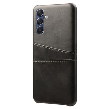 SKALO Samsung A15 5G PU Läder Skal med Korthållare/Plånbok - Svart
