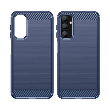 SKALO Samsung A25 5G Armor Carbon Stöttåligt TPU-skal - Blå