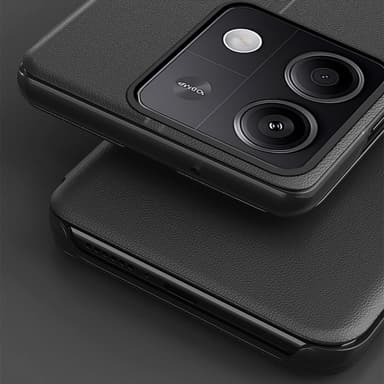 SKALO Xiaomi Redmi Note 13 5G Clear View Window Fodral - Blå
