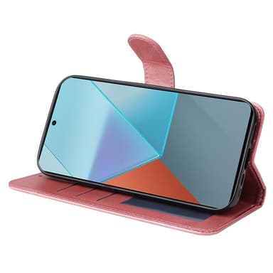 SKALO Xiaomi Redmi Note 13 Pro 5G PU-Läder Plånboksfodral - Rosa