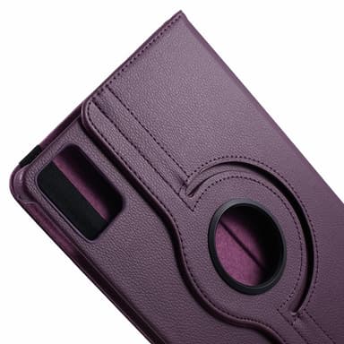 SKALO Lenovo Tab M11 360 Litchi Fodral - Lila