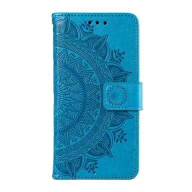SKALO Xiaomi Redmi Note 13 4G Mandala Plånboksfodral - Blå