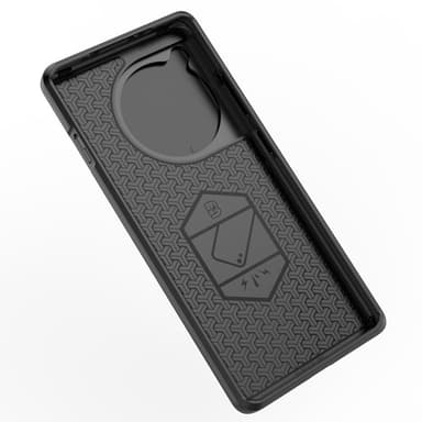 SKALO OnePlus 12R 5G Armor Hybrid Metallring Kameraslider - Blå