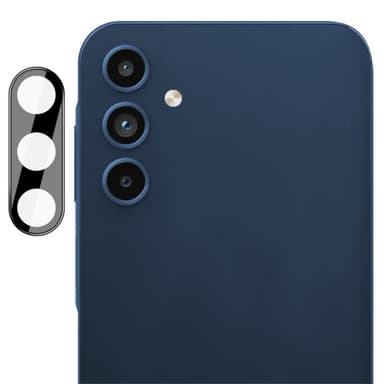 2-PACK SKALO Samsung A15 5G 3D Linsskydd/Kameraskydd Härdat Glas