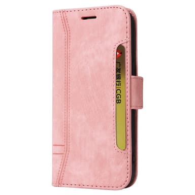 SKALO Xiaomi Redmi Note 13 5G BETOPNICE 001 Plånboksfodral i PU-Läder - Rosa