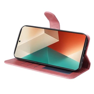 SKALO Xiaomi Redmi Note 13 5G PU-Läder Plånboksfodral - Rosa