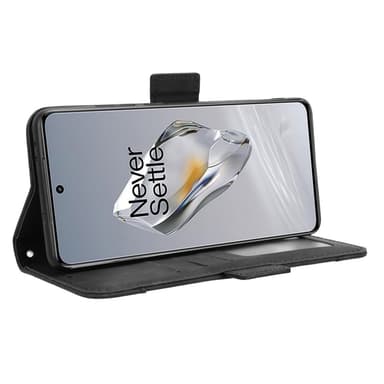 SKALO OnePlus 12 5G 6-FACK Plånboksfodral - Svart
