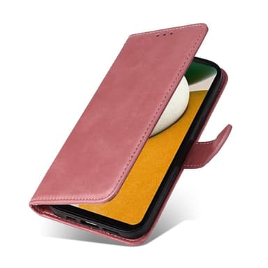 SKALO Samsung A15 5G PU-Läder Plånboksfodral - Rosa