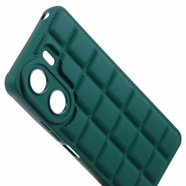 SKALO Xiaomi Redmi 13C 4G Puffer Bumper TPU-Skal - Grön