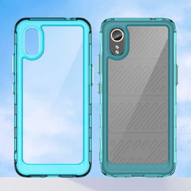 SKALO Samsung Xcover 7 Armor Hybrid Bumper Skal - Turkos