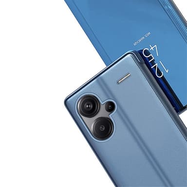 SKALO Xiaomi Redmi Note 13 Pro+ Clear View Spegel fodral - Roséguld