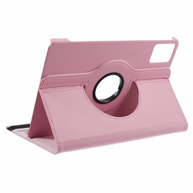 SKALO Lenovo Tab M11 360 Litchi Fodral - Rosa