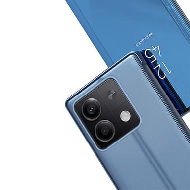 SKALO Xiaomi Redmi Note 13 Pro 5G Clear View Spegel fodral - Lila