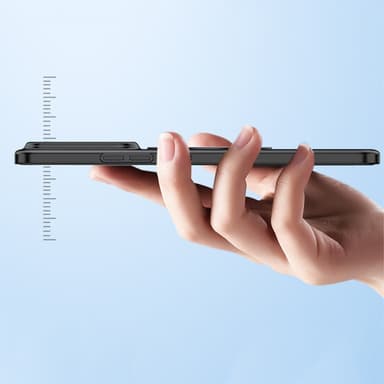 SKALO Xiaomi 14 5G Twill Magnetring Skal - Vit