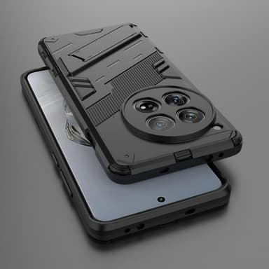SKALO OnePlus 12 5G Armor Hybrid BIBERCAS Skal - Svart