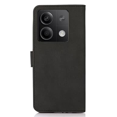 SKALO Xiaomi Redmi Note 13 5G KHAZNEH Plånboksfodral i PU-Läder - Svart