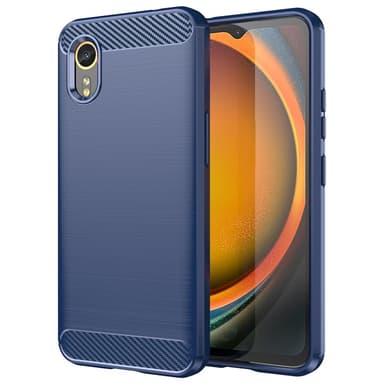 SKALO Samsung Xcover 7 Armor Carbon Stöttåligt TPU-skal - Blå