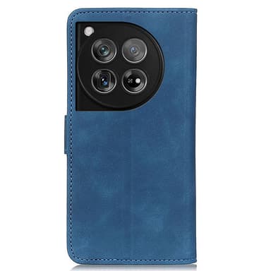 SKALO OnePlus 12 5G KHAZNEH Plånboksfodral i PU-Läder - Blå