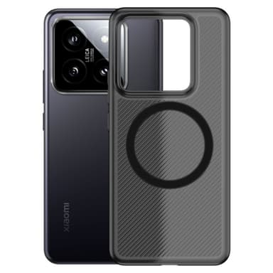 SKALO Xiaomi 14 5G Twill Magnetring Skal - Svart