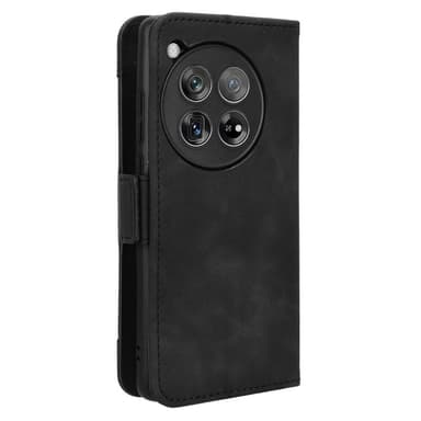 SKALO OnePlus 12 5G 6-FACK Plånboksfodral - Svart