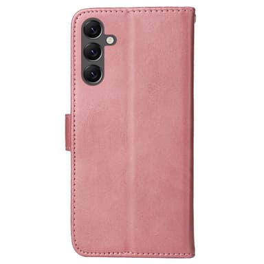 SKALO Samsung A25 5G PU-Läder Plånboksfodral - Rosa