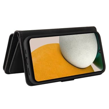 SKALO Samsung A15 4G Big Wallet 17-FACK Plånboksfodral - Svart