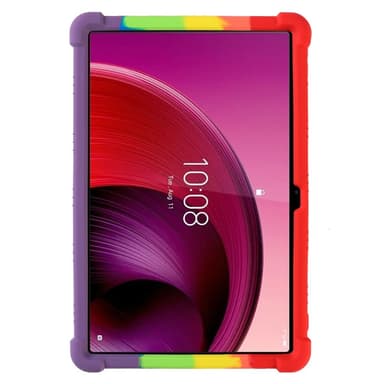 SKALO Lenovo Tab M11 Stöttåligt Armor Silikon Skal - Rainbow