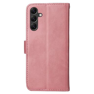 SKALO Samsung A15 5G PU-Läder Plånboksfodral - Rosa