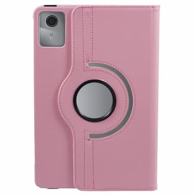 SKALO Lenovo Tab M11 360 Litchi Fodral - Rosa