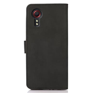 SKALO Samsung Xcover 7 KHAZNEH Plånboksfodral i PU-Läder - Svart