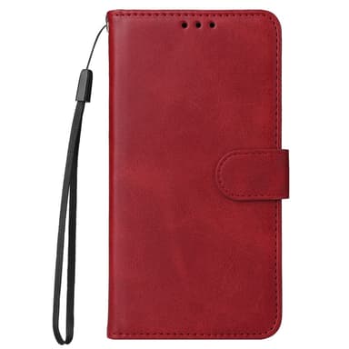 SKALO Xiaomi 14 5G PU-Läder Plånboksfodral - Röd
