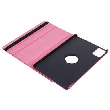 SKALO Lenovo Tab M11 360 Litchi Fodral - Cerise