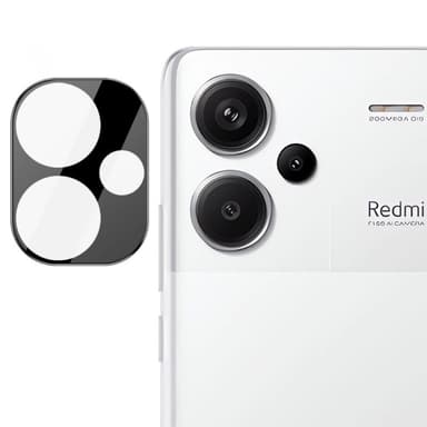 2-PACK SKALO Xiaomi Redmi Note 13 Pro+ 5G 3D Linsskydd/Kameraskydd Härdat Glas